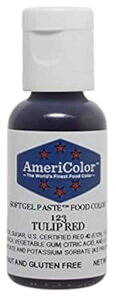 Americolor \tgWFy[XgHipF 75 IXA`[bvbh Americolor Soft Gel Paste Food Color.75-Ounce, Tulip Red