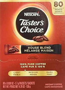 v~ACX^gR[q[VOT[uXeBbNAIWiuhA0.06IXA80{/ Coffee Mate Premium Instant-Coffee Single-Serve Sticks, Original Blend, .06oz, 80/Box