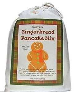 Julia's Pantry WW[ubh pP[L~bNX MtgobO Julias Pantry Julia's Pantry Ginger Bread Pancake Mix Gift Bag