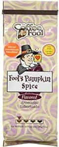 The Coffee Fool hbvOChAFool's Decaf pvL XpCXA12 IX The Coffee Fool Drip Grind, Fool's Decaf Pumpkin Spice, 12 Ounce