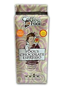 The Coffee Fool e҂AFool's fJtF `R[g GXvb\A10 IX The Coffee Fool Coarse Grind, Fool's Decaf Chocolate Espresso, 10 Ounce