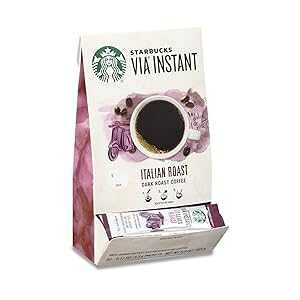�X�^�[�o�b�N�X VIA �C���X�^���g �R�[�q�[ - �_�[�N ���[�X�g �R�[�q�[ - �C�^���A�� ���[�X�g - 100% �A���r�J - 1 �� (50 ��) Starbucks VIA Instant Coffee Dark Roast Coffee Italian Roast 100% Arabica 1 box (50 packets)