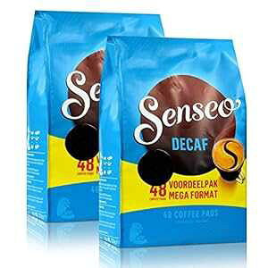 SenseoAJtFCXR[q[|bh - ~fBA[XgAJtFCȂ - b`ŖFA炩ȕA96 JEg|bhA2 X 48 pbN Senseo, Decaffeinated Coffee Pods - Medium Roast, No 