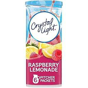 NX^Cg VK[t[ Yx[ l[h J[ hN~bNX 72 sb`[pPbg Crystal Light Sugar-Free Raspberry Lemonade Low Calories Powdered Drink Mix 72 Count Pitcher Pac