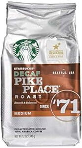 X^[obNX fBJtF pCN vCX [XgAOEhA12 IX obO (3 ) (3 ) Starbucks Decaf Pike Place Roast, Ground, 12 oz. Bag (Pack of 3) (Pack of 3)