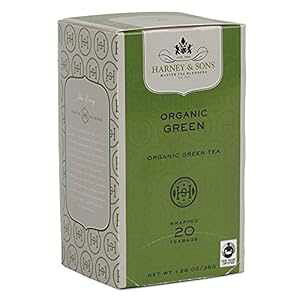 Harney & Sons eB[obOAI[KjbN O[A120  (6 pbN) Harney & Sons Teabags, Organic Green, 120 Count (Pack of 6)