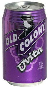OLD COLONY UVA - vGgR̂CɓO[vt[o[\[_ - 12 IX - 8 pbN OLD COLONY UVA - Puerto Rico's Favorite Grape Flavored Soda - 12 oz cans - 8 Pack