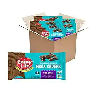 GWC Ct x[LO `R[g Z~XC[g K `N `R[g`bvXA6 - 10 IX obO Enjoy Life Foods Enjoy Life Baking Chocolate Semi-Sweet Mega Chunks Chocolate Chips, 6 - 10 oz B