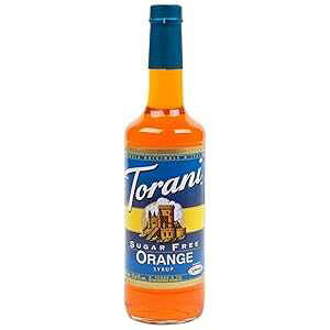 Torani Syrup - SUGAR FREE - Orange - 750 ml