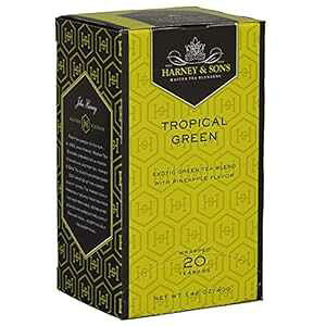 Harney & Sons gsJ O[ eB[A20 eB[obO Harney & Sons Tropical Green Tea, 20 Tea Bags