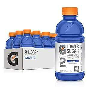Q[^[h G2 X|[chNAO[v - ᓜA12 tʃIX{g (12 pbN) (pbP[W͈قȂꍇ܂) Gatorade G2 Sports Drink, Grape - Low sugar, 12 Fluid Ounce Bottles (Pack of 12) (Pack