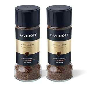 _rht JtF t@C A} CX^g R[q[A3.5 IX W[ (2 pbN) Davidoff Cafe Fine Aroma Instant Coffee, 3.5-Ounce Jars (Pack of 2)