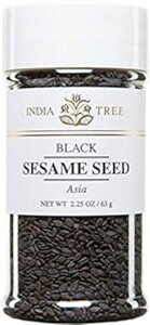 India Tree ZT~V[hAubNA2.25 IX (3 pbN) India Tree Sesame Seed, Black, 2.25 oz (Pack of 3)