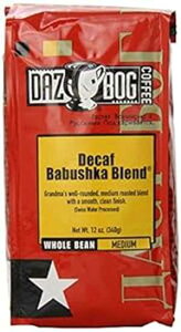 _Y{O fJtF ou[VJ 12 IX ۂƓ Dazbog Decaf Babushka 12 oz. Whole Bean