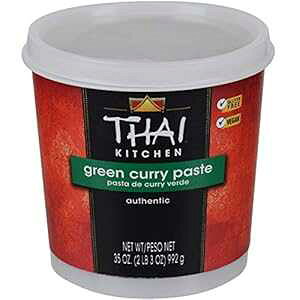 ^CLb` O[J[y[XgA35IX - oN^CO[J[y[Xg35IX^u1A؁AX[vx[XAĂȂǂɍœK Thai Kitchen Green Curry Paste, 35 oz - One 35 Ounce Tub of Bul