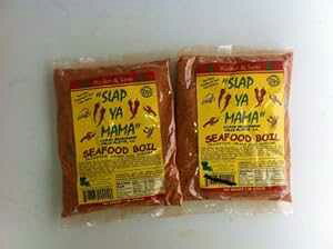 Xbv  }} PCW V[t[h {C 2-1|h Slap Ya Mama Cajun Seasoning Seafood Boil 2-1lb.Bags