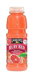 W[Y r[bh O[vt[c W[X JNeA15.2 IX (12 pbN) Langers Ruby Red Grapefruit Juice Cocktail, 15.2 Oz (Pack Of 12)
