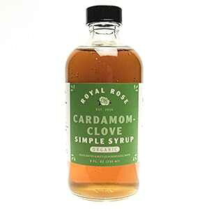 Royal Rose, VvVbv J_ N[u I[KjbNA8 tʃIX Royal Rose, Simple Syrup Cardamom Clove Organic, 8 Fl Oz