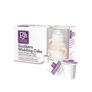 PJ's Coffee - EFfBOP[L VOT[uJbvA12 (1pbN) PJ's Coffee of New Orleans PJ's Coffee - Wedding Cake Single Serve Cups, 12 Count (Pack of 1)