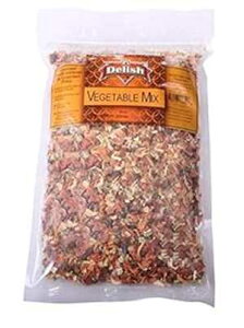 Its Delish ؃X[v ~bNXA5 |h (80 IX) oN ؃~bNX It's Delish Vegetable Soup Mix by Its Delish, 5 lbs Bag (80 oz) Bulk Dehydrated Mixed Vegetables