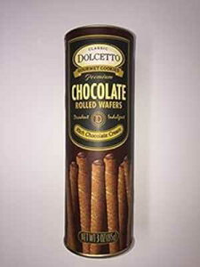NVbNȃh`FbgO`R[g[EGn[XAZ`R[gN[Y Classic Dolcetto Gourmet Chocolate Rolled Wafers With Rich Chocolate Cream