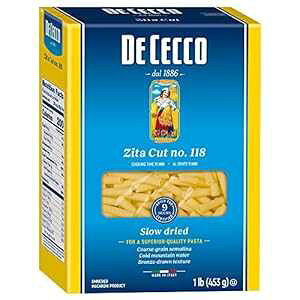 De Cecco PastaAZita Cut No.118A1|hi12pbNj - C^AA^pNƓSAuY_CXA192IX De Cecco Pasta, Zita Cut No.118, 1 Pound (Pack of 12) - Made in Italy, High in Protein & Iron, Bronze d