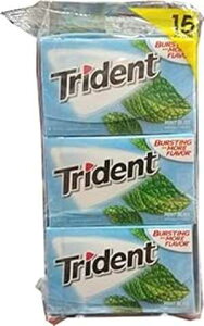 gCfg ~g uX ouKA1 |h Trident Mint Bliss Bubble Gum, 1 Pound