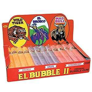 Dubble Bubble El Bubble II ouKtAt[ct[o[lߍ킹A36 {bNX Tootsie Roll Dubble Bubble El Bubble II Bubble Gum Cigars, Assorted Fruit Flavors, Box of 36