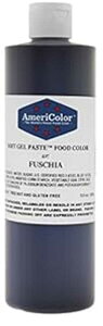 FUCHSIA 13.5IX \tgWFy[XgHpFf AmeriColor FUCHSIA 13.5 Ounce Soft Gel Paste Food Color