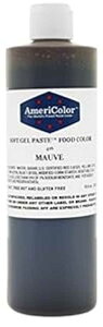 MAUVE 13.5 IX \tgWFy[XgHpFf AmeriColor MAUVE 13.5 Ounce Soft Gel Paste Food Color