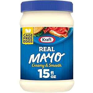 Ntg A } N[~[ & X[X }l[YA15 tʃIX - 12 pbN Kraft Real Mayo Creamy & Smooth Mayonnaise, 15 Fl Oz - Pack of 12