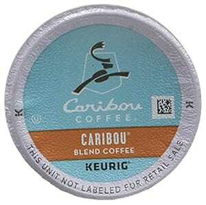 Ju[R[q[AJu[uhKCupsAL[Or[pKJbvA12 (pbP[W͈قȂꍇ܂) Caribou Coffee, Caribou Blend KCups, K-Cups for Keurig Brewers, 12 Count (Pack May Vary)