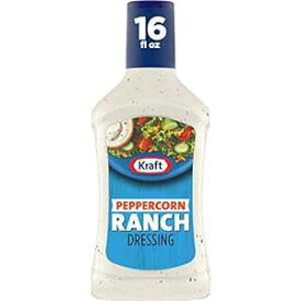 クラフト ペッパーコーン ランチ サラダ ドレッシング (16 液量オンスのボトル) Kraft Brand Dressing Kraft Peppercorn Ranch Salad Dressing (16 fl oz Bottle)