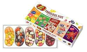 Jelly Belly t@rX t@Cu WF[ r[ Mtg{bNX - 4.25 IX - A{AYn Jelly Belly Fabulous Five Jelly Bean Gift Box - 4.25 oz - Official, Genuine, Straight from the Source