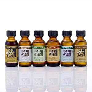 T}[hNt[o[A6ނ̃RNV - }S[Ayp[~gACA[grAAN[\[_ARRibc Bakto Flavors Summer Drinks Flavors, Collection of 6 - Mango, Peppermint, Lime, 