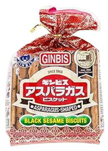 MrX AXpKX^A܃rXPbg (4.76 IX) Ginbis Asparagus Shaped, Black Sesame Biscuits (4.76 Ounce)