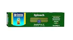De Cecco PastaAق񑐂̃XpQbeBA12IXi12pbNj De Cecco Pasta, Spaghetti with Spinach, 12 Ounce (Pack of 12)
