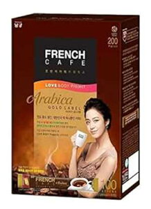 z ArJ S[hx CX^gR[q[~bNX 1 MtgpbN (100{) French Cafe Namyang Arabica Gold Label Instant Coffee Mix 1 Giftpack (100 sticks)