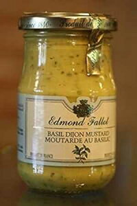 GhEt@[ fBW}X^[h oWY (7IX) Edmond Fallot Dijon Mustard with Basil (7 ounce)