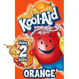 Kool-Aid JtFCt[ IW [J[ hN~bNX 192 sb`[pPbg Kool-Aid Unsweetened Caffeine Free Orange Zero Calories Powdered Drink Mix 192 Count Pitcher Packets