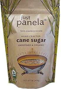 Just Panella ����������уI�[�K�j�b�N�E�l������ 1 �|���h (2 �p�b�N) Just Panela Unrefined and Organic Artisanal Cane Sugar 1 Pound (Pack of 2)