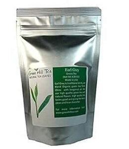 A[OCΒAōΒƂ̃NVbNȃuhAp ? 4IXobO Greenhilltea Earl Grey Green Tea, A classic blend with finest green tea,high 4 Oz Bag