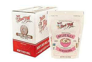 {uY bh ~ t[c & V[h ~[Y[A14 IX (4 pbN) Bob's Red Mill Fruit & Seed Muesli, 14-ounce (Pack of 4)