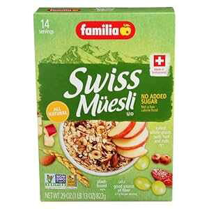 t@~A XCX ~[Y[ (Y) VA - 32 IX (2 pbN) Familia Swiss Muesli (No Sugar Added) Cereal - 32 oz (Pack of 2)