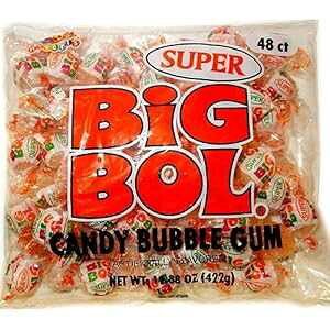 アルバート SUPER SIZE BIG BOL キャンディーバブルガム 48個入 Albert's SUPER SIZE BIG BOL Candy Bubble Gum 48 count