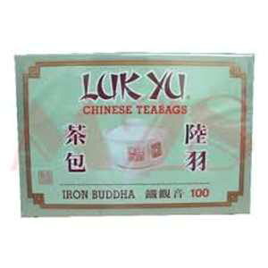 Luk Yu eB[obOASAeB[obO 100 A226.8g (8 IX) Luk Yu Chinese Tea Bags, Iron Buddha, 100 tea bags, 226.8g (8oz)