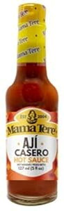 }} e AW JZ zbg\[X 5IX (2BTL) MAMA TERE AJI CASERO HOT SAUCE 5OZ (2BTL)