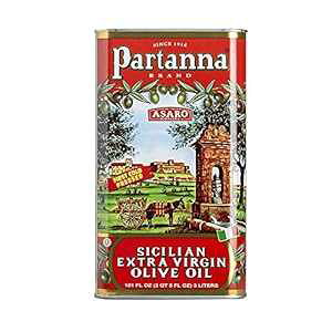 Partanna GNXgo[W I[uICA101 IX Partanna Extra Virgin Olive Oil, 101-Ounce Tin