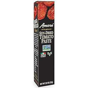 A[y[Xg ThCg}gy[XgA2.8IXjbgi6pbNj Amore Paste Sun-Dried Tomato Paste, 2.8-Ounce Units (Pack of 6)