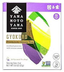 R{R ʘI Βs~bhobO 0.81IX (2pbN) Yama Moto Yama Yamamotoyama Gyokuro Green Tea Pyramid Bag, 0.81-Ounce Boxes (Pack of 2)